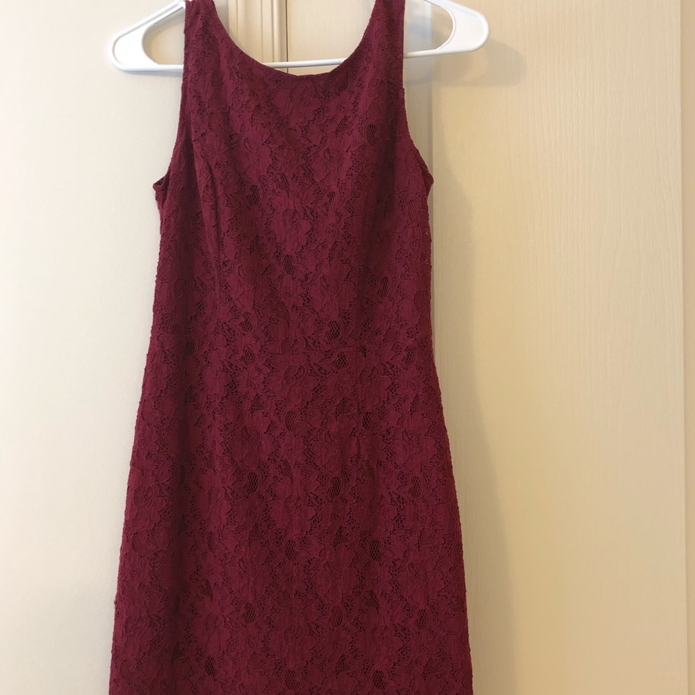 Banana republic shift lace dress